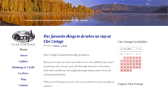 Desktop Screenshot of cleecottage.co.nz